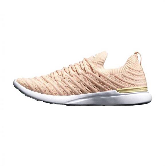 NEW APL women's techloom wave shoes in vanilla/creme/melange